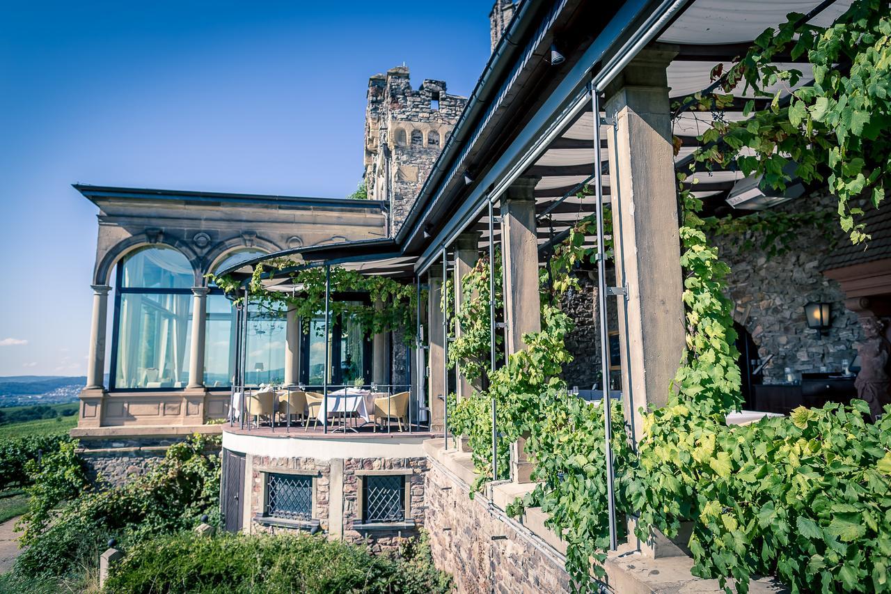 Relais & Chateaux Hotel Burg Schwarzenstein Geisenheim Bagian luar foto